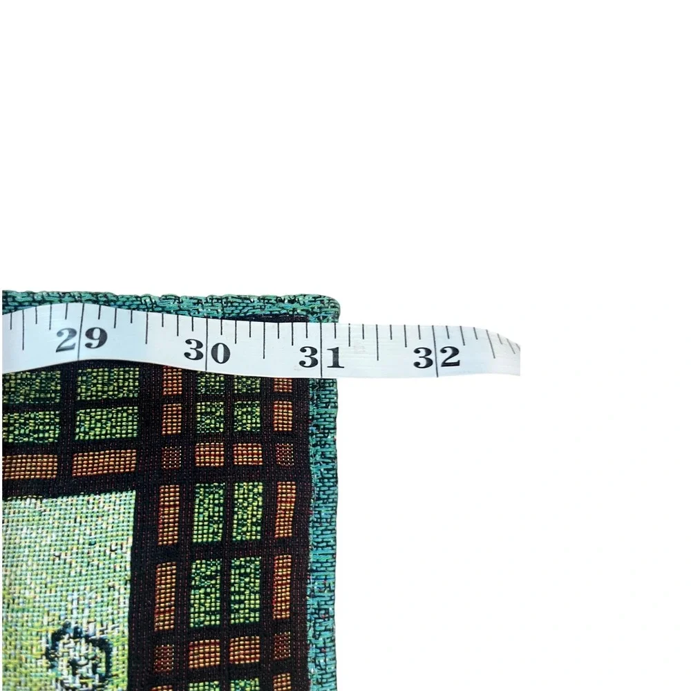 Vintage Golf Tapestry Wall Hanging Decor Golfing Scene‎ Art home EUC